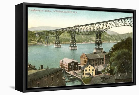 Bridge, Poughkeepsie, New York-null-Framed Stretched Canvas