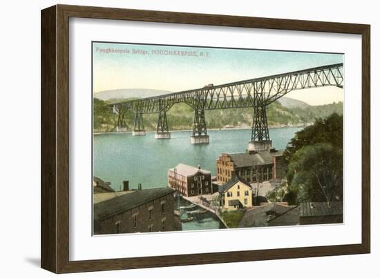 Bridge, Poughkeepsie, New York-null-Framed Art Print