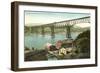 Bridge, Poughkeepsie, New York-null-Framed Art Print