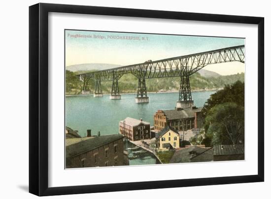 Bridge, Poughkeepsie, New York-null-Framed Art Print