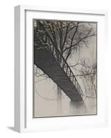 Bridge Reflection-Frances Gallogly-Framed Photographic Print