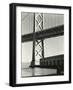 Bridge, San Francisco, 1937-Brett Weston-Framed Photographic Print