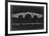 Bridge Schematic IV-null-Framed Art Print