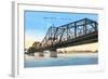Bridge, Sioux City, Iowa-null-Framed Art Print