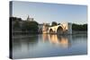 Bridge St. Benezet over Rhone River-Markus Lange-Stretched Canvas