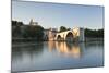 Bridge St. Benezet over Rhone River-Markus Lange-Mounted Photographic Print