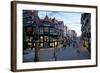 Bridge Street at Christmas, Chester, Cheshire, England, United Kingdom, Europe-Frank Fell-Framed Photographic Print