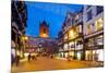 Bridge Street at Christmas, Chester, Cheshire, England, United Kingdom, Europe-Frank Fell-Mounted Photographic Print