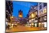 Bridge Street at Christmas, Chester, Cheshire, England, United Kingdom, Europe-Frank Fell-Mounted Photographic Print