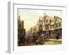 Bridge Street, Chester, England-Louise J. Rayner-Framed Giclee Print