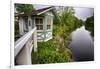 Bridge Tender House On The D&R Canal, New Jersey-George Oze-Framed Photographic Print