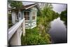 Bridge Tender House On The D&R Canal, New Jersey-George Oze-Mounted Photographic Print