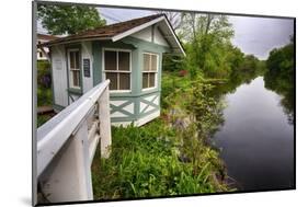 Bridge Tender House On The D&R Canal, New Jersey-George Oze-Mounted Photographic Print