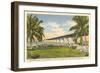 Bridge to Key West, Florida-null-Framed Art Print