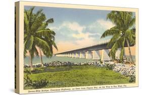 Bridge to Key West, Florida-null-Stretched Canvas