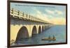 Bridge to Key West, Florida-null-Framed Art Print