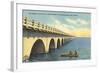 Bridge to Key West, Florida-null-Framed Art Print