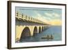 Bridge to Key West, Florida-null-Framed Art Print