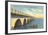 Bridge to Key West, Florida-null-Framed Art Print