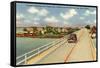 Bridge to Key West, Florida-null-Framed Stretched Canvas