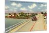 Bridge to Key West, Florida-null-Mounted Art Print