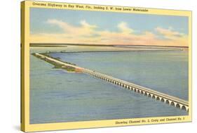Bridge to Key West, Florida-null-Stretched Canvas