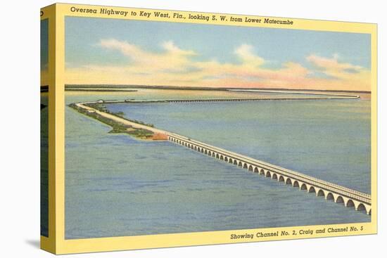 Bridge to Key West, Florida-null-Stretched Canvas