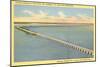 Bridge to Key West, Florida-null-Mounted Art Print