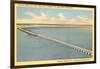 Bridge to Key West, Florida-null-Framed Art Print