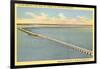 Bridge to Key West, Florida-null-Framed Art Print