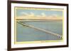 Bridge to Key West, Florida-null-Framed Premium Giclee Print