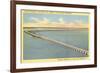 Bridge to Key West, Florida-null-Framed Premium Giclee Print