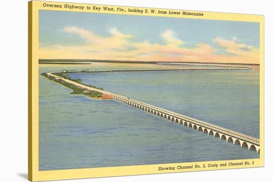 Bridge to Key West, Florida-null-Stretched Canvas