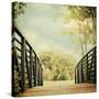 Bridge to Paradise-Sylvia Coomes-Stretched Canvas