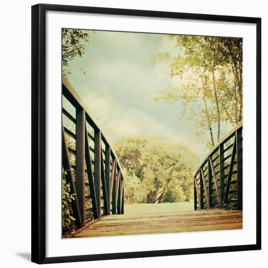 Bridge to Paradise-Sylvia Coomes-Framed Photographic Print