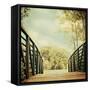 Bridge to Paradise-Sylvia Coomes-Framed Stretched Canvas