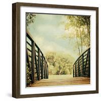 Bridge to Paradise-Sylvia Coomes-Framed Photographic Print