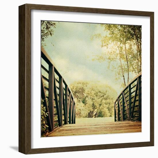 Bridge to Paradise-Sylvia Coomes-Framed Photographic Print