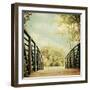 Bridge to Paradise-Sylvia Coomes-Framed Photographic Print