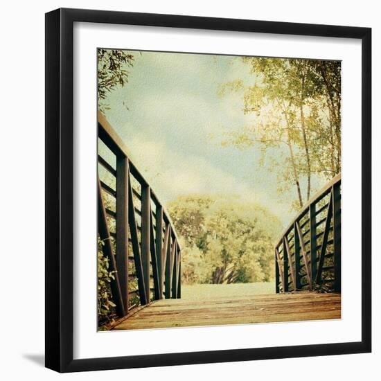 Bridge to Paradise-Sylvia Coomes-Framed Photographic Print