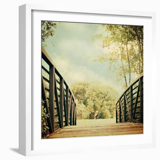 Bridge to Paradise-Sylvia Coomes-Framed Photographic Print