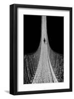 Bridge to the Future-null-Framed Art Print