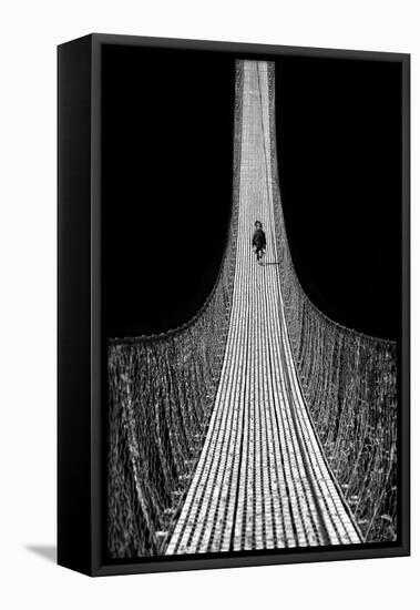 Bridge to the Future-Yvette Depaepe-Framed Stretched Canvas