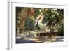 Bridge to the Light-Darrell Hill-Framed Giclee Print