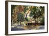 Bridge to the Light-Darrell Hill-Framed Giclee Print