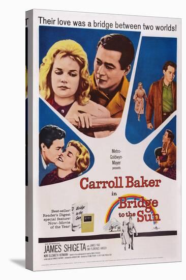 Bridge to the Sun, Carroll Baker, James Shigeta, 1961-null-Stretched Canvas