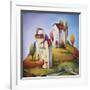 Bridge to the Village-Nina Dmitrieva-Framed Giclee Print