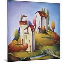 Bridge to the Village-Nina Dmitrieva-Mounted Giclee Print