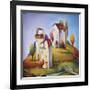 Bridge to the Village-Nina Dmitrieva-Framed Giclee Print