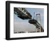 Bridge Under Construction, Japan-Adina Tovy-Framed Photographic Print